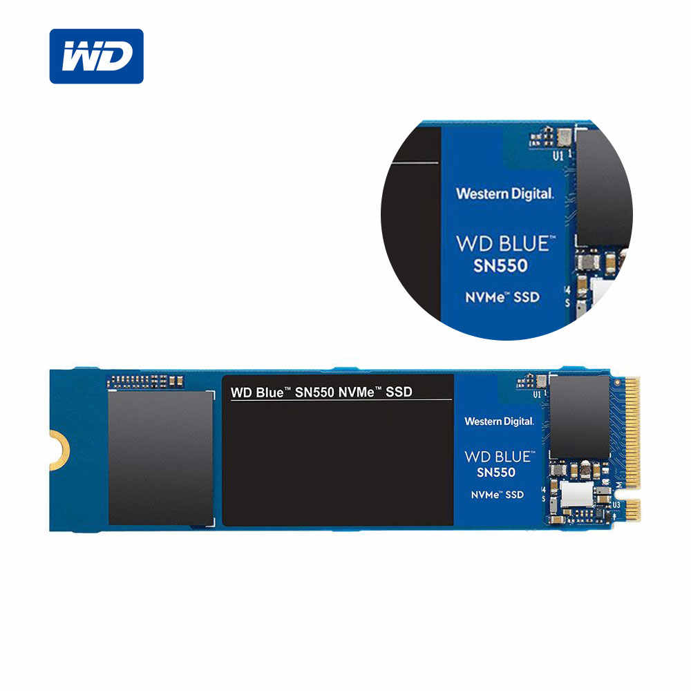 Western Digital 1 TB WD Blue SN550 - Gen3 x4 PCIe 8Gb/s, M.2 