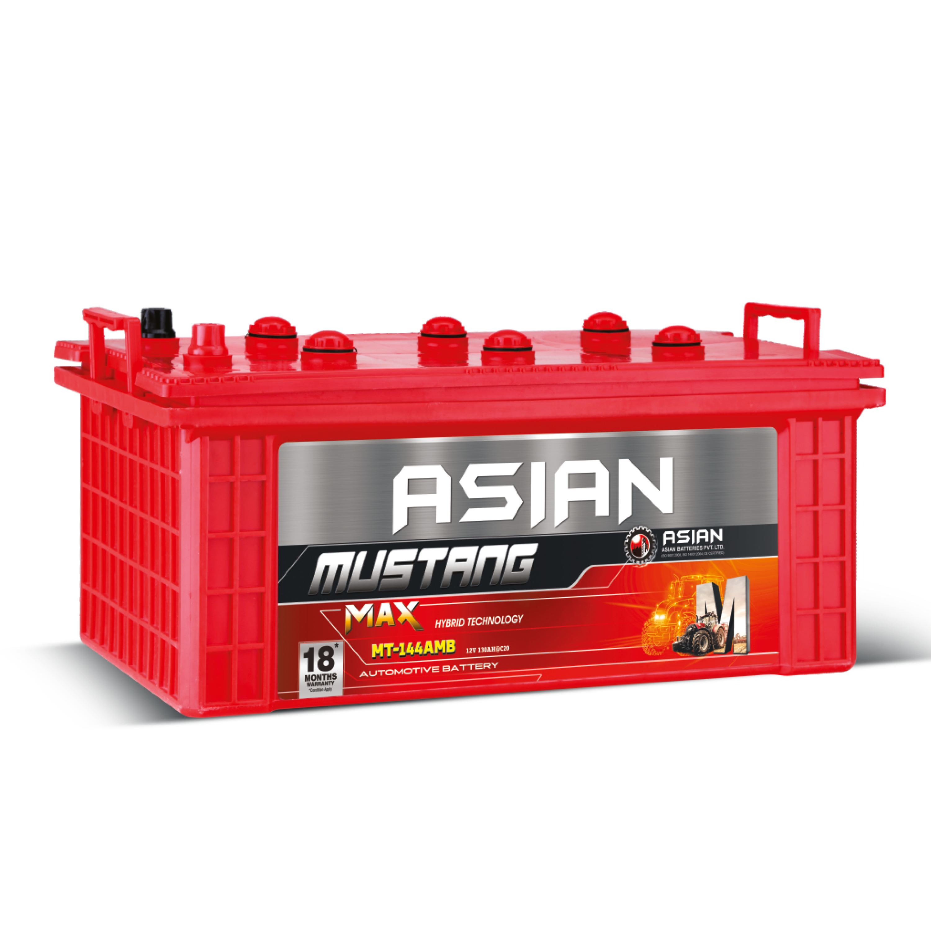 Asian Batteries Mustang Series Discount Rate
