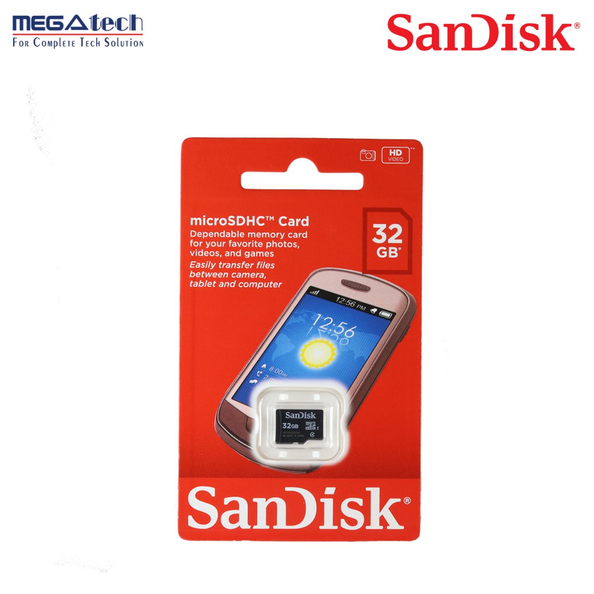 SanDisk Class4 MicroSDHC Flash Memory Card- 32GB