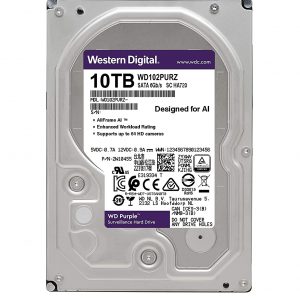 Buy this Western Digital 10 TB Purple Surveillance Internal Hard Drive at the best price available at megatech.
