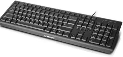 Lenovo KBD_BO-USB K4802 Wired USB Desktop Keyboard  (Black)