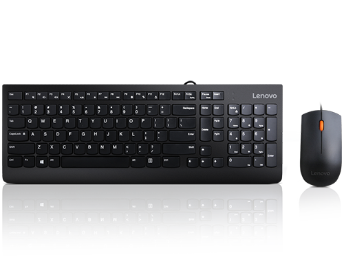 Buy this amazing Lenovo 300 USB Combo Keyboard & Mouse at the best price.