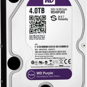 Buy this powerful Western Digital 4 TB Purple Surveillance Internal Hard Drive at the best price