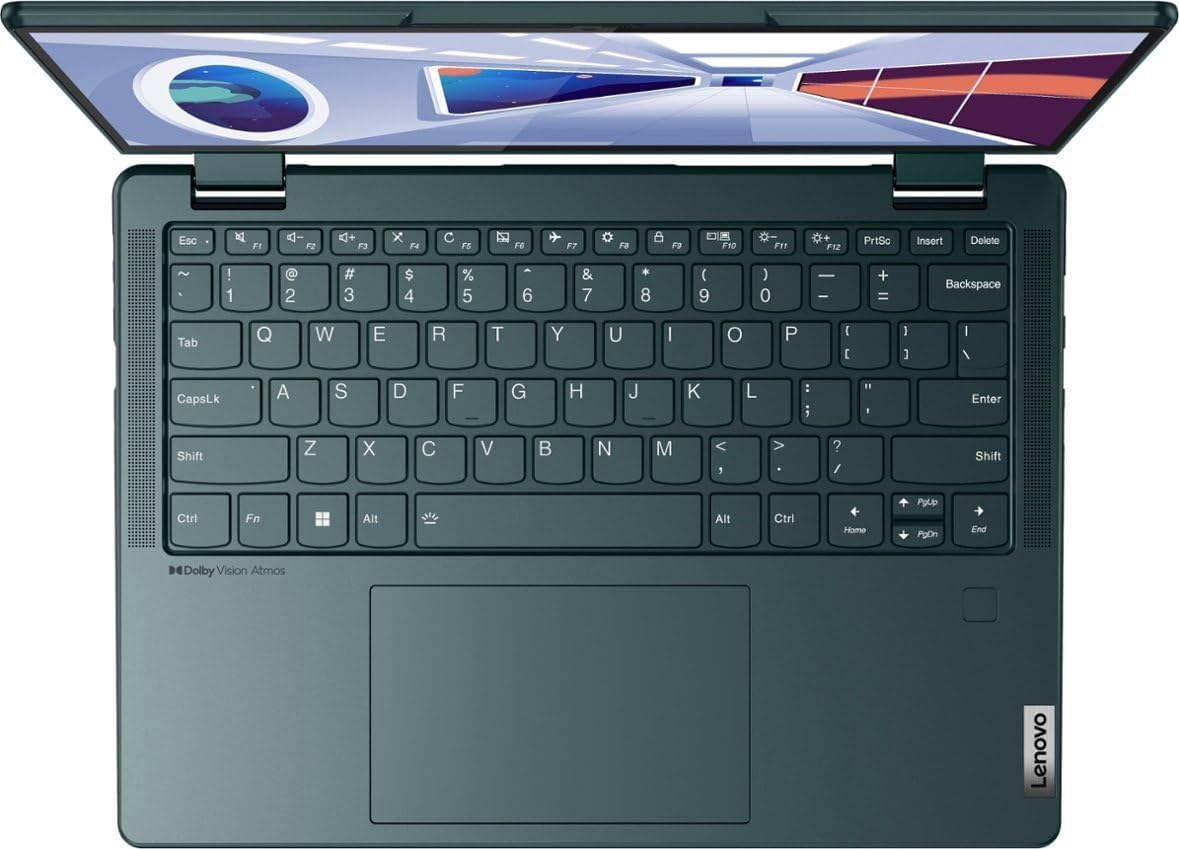 Lenovo Yoga 6 2023 2-in-1 Laptop 13.3″ (1920×1200) IPS Touchscreen| 6-Core AMD Ryzen 5 7530U |16GB RAM| 256GB SSD| AMD Radeon Graphics| Wi-Fi 6| Backlit Keyboard |Fingerprint| Windows 11 Home
