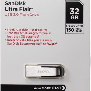 SanDisk Ultra Flair 32G USb 3.0 Pendrive